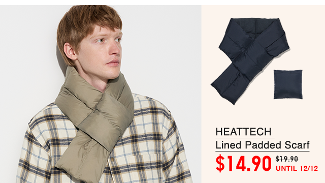 PDP4 - HEATTECH LINED PADDED SCARF