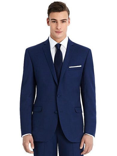 Harrison New Blue Slim Suit Jacket