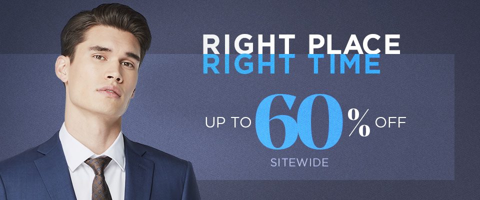 Extended Right Time Right Place Event - up to 60% off