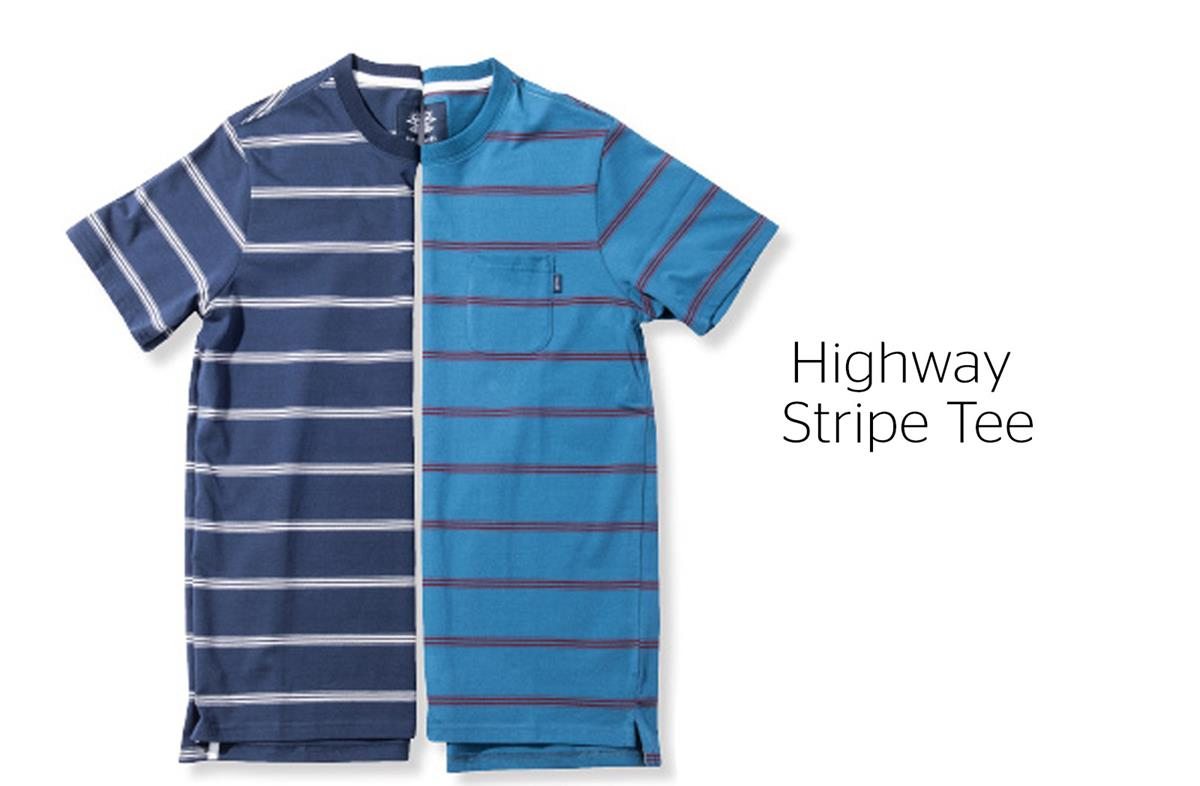 HIGHWAY STRIPE TEE