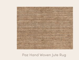 Paz Hand Woven Jute Rug