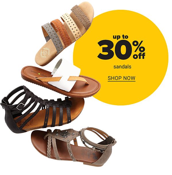 up to 30% off Sandals - Shop Now