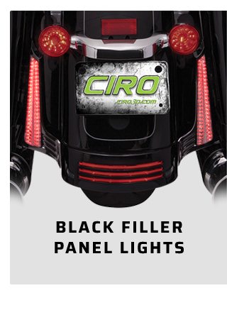 Black Filler Panel Lights