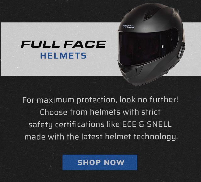 Full face helmets 