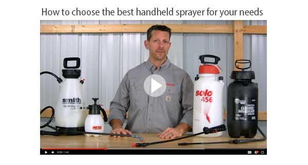 How to choose the best handheld sprayer for your needs >