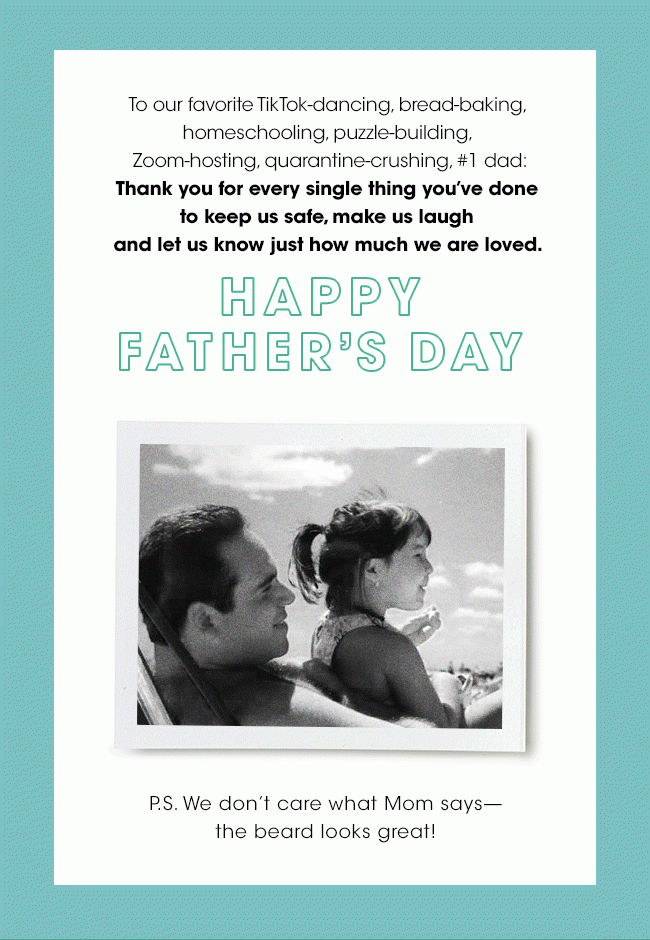 HAPPY FATHER'S DAY