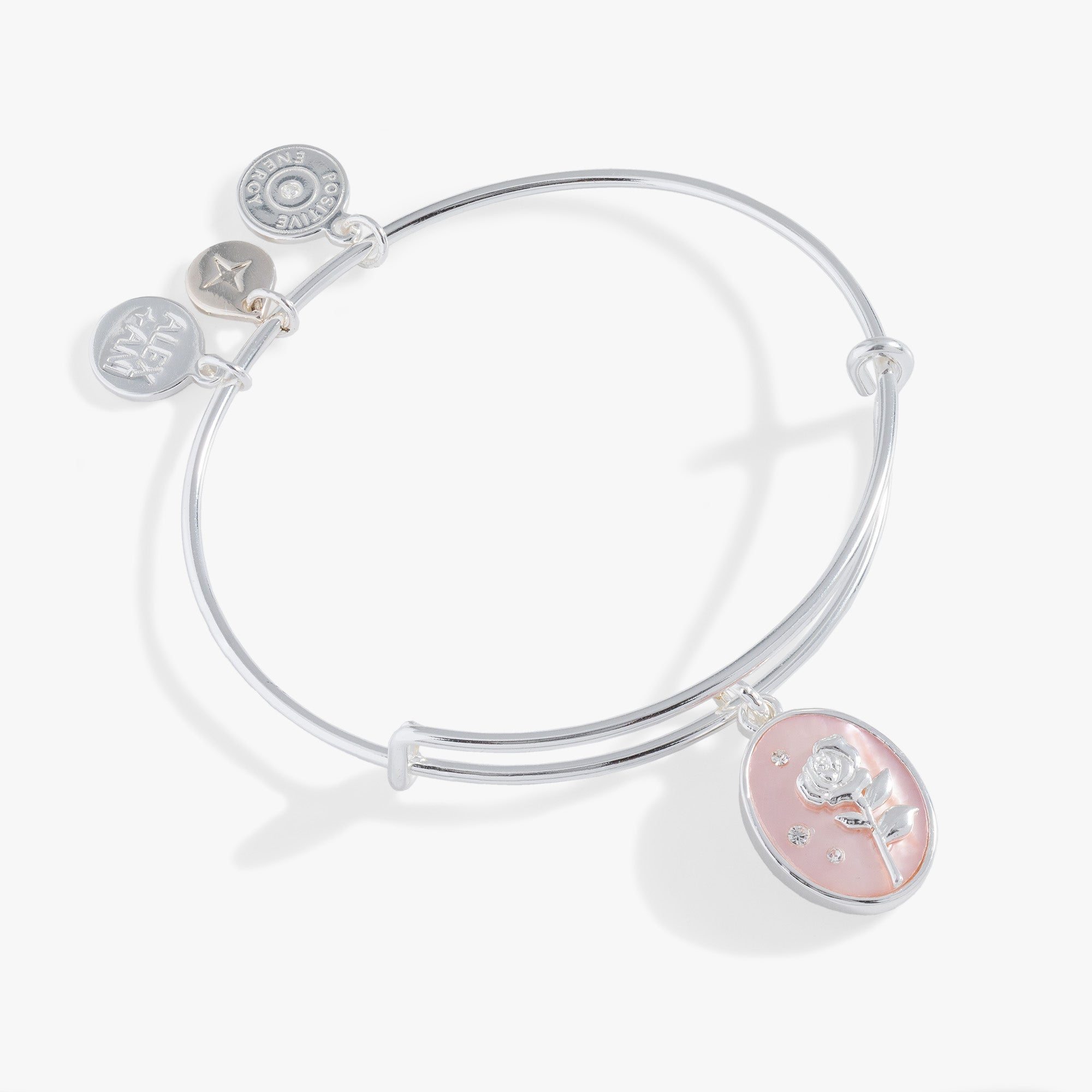 Image of Rose Charm Bangle