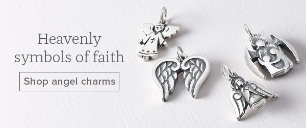 Heavenly symbols of faith - Shop angel charms