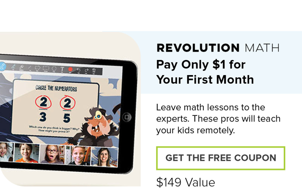 Revolution Math: 1-Month Subscription