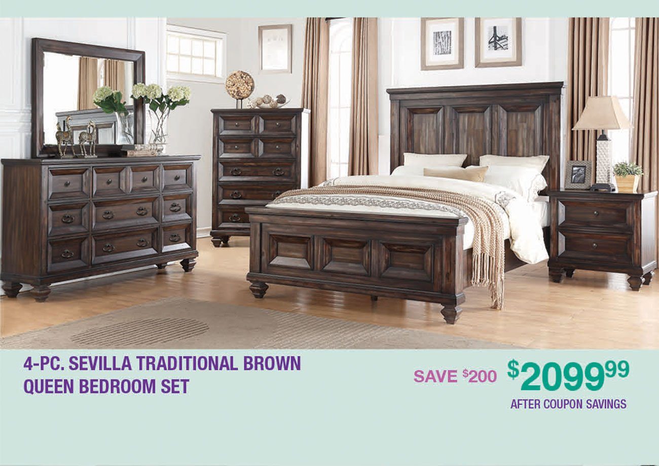 Sevilla-Traditional-Brown-Queen-Bedroom-Set