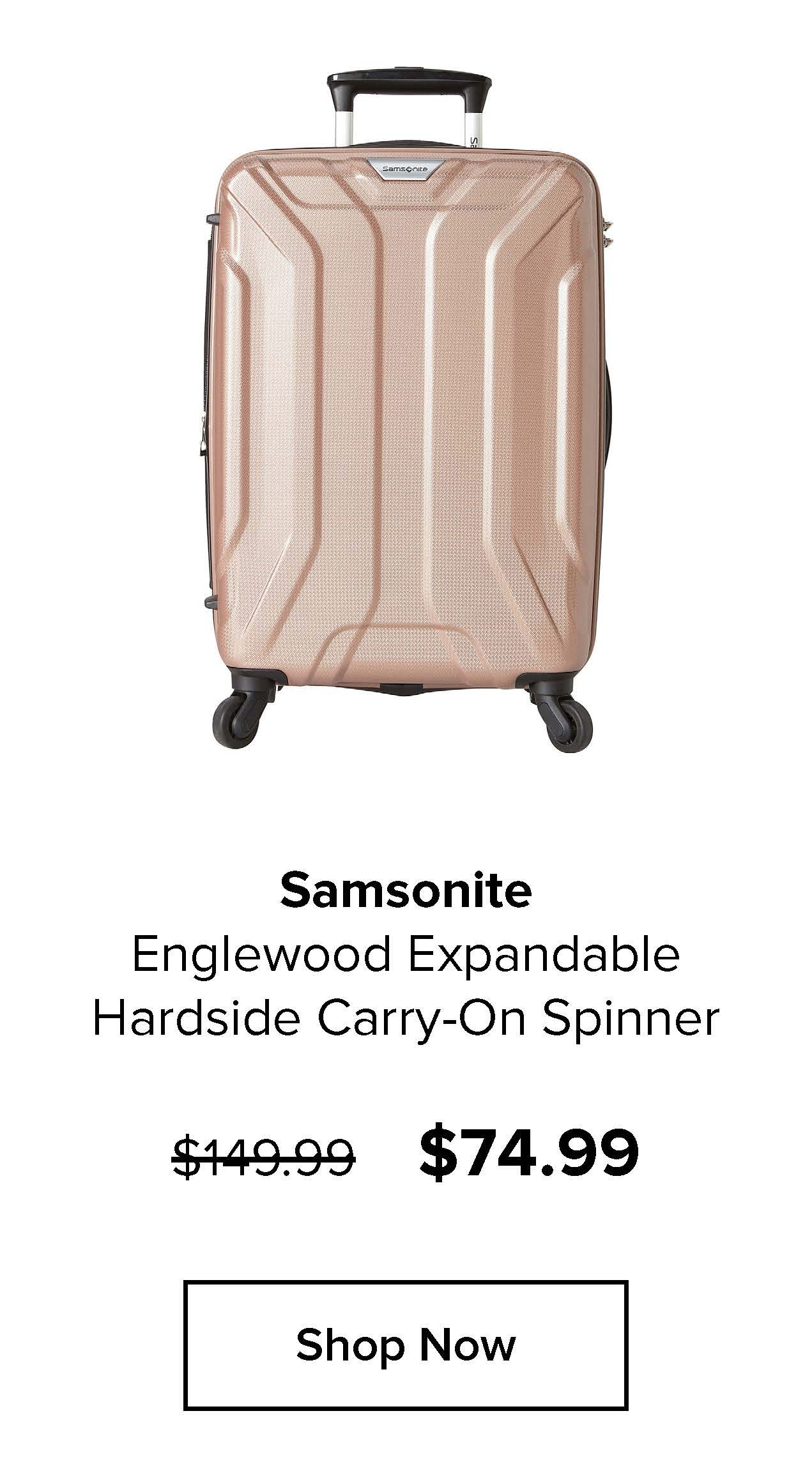 samsonite englewood carry on