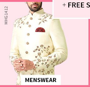 Choose from Menswear at flat 25% off. Shop!