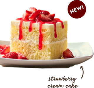 New Strawberry Cream Cake