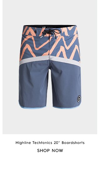 Product 1 - Highline Techtonics 20 In Boardshorts