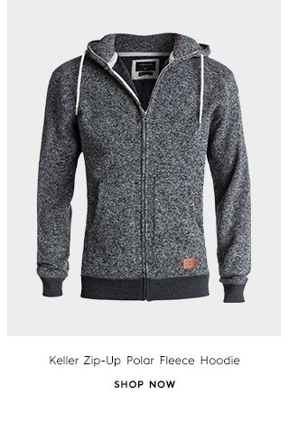 Product 4 - Keller Zip-Up Polar Fleece Hoodie