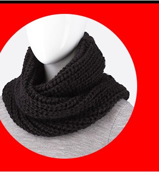 FREE KNIT LOOP SCARF with purchases of $75 or more!