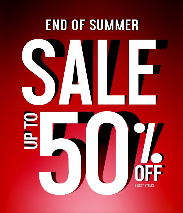 Shop End of Summer Sale