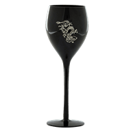 Chinese Dragon Wine Glass