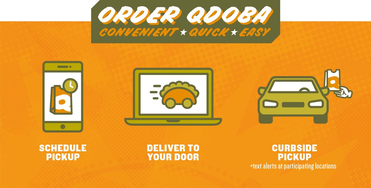 Order Qdoba for pickup or delivery