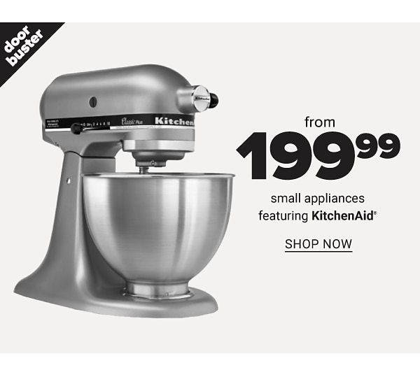 From 199.99 Small Appliances feat. KitchenAid - Shop Now