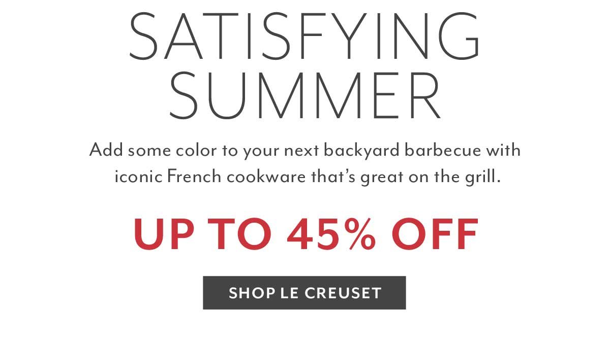 SHOP LE CREUSET