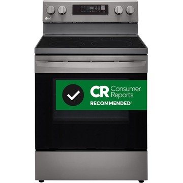 LG 6.3 cu ft Electric Range - Black Stainless Steel