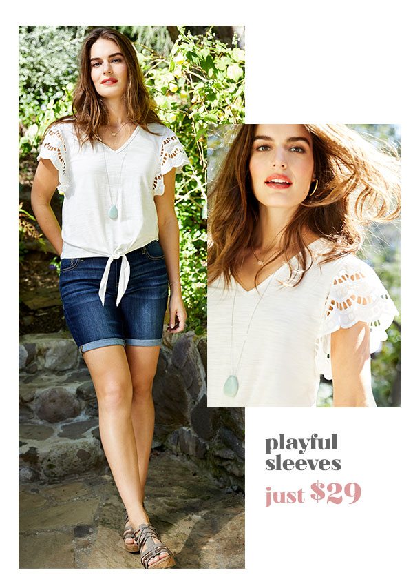 Playful sleeves just $29