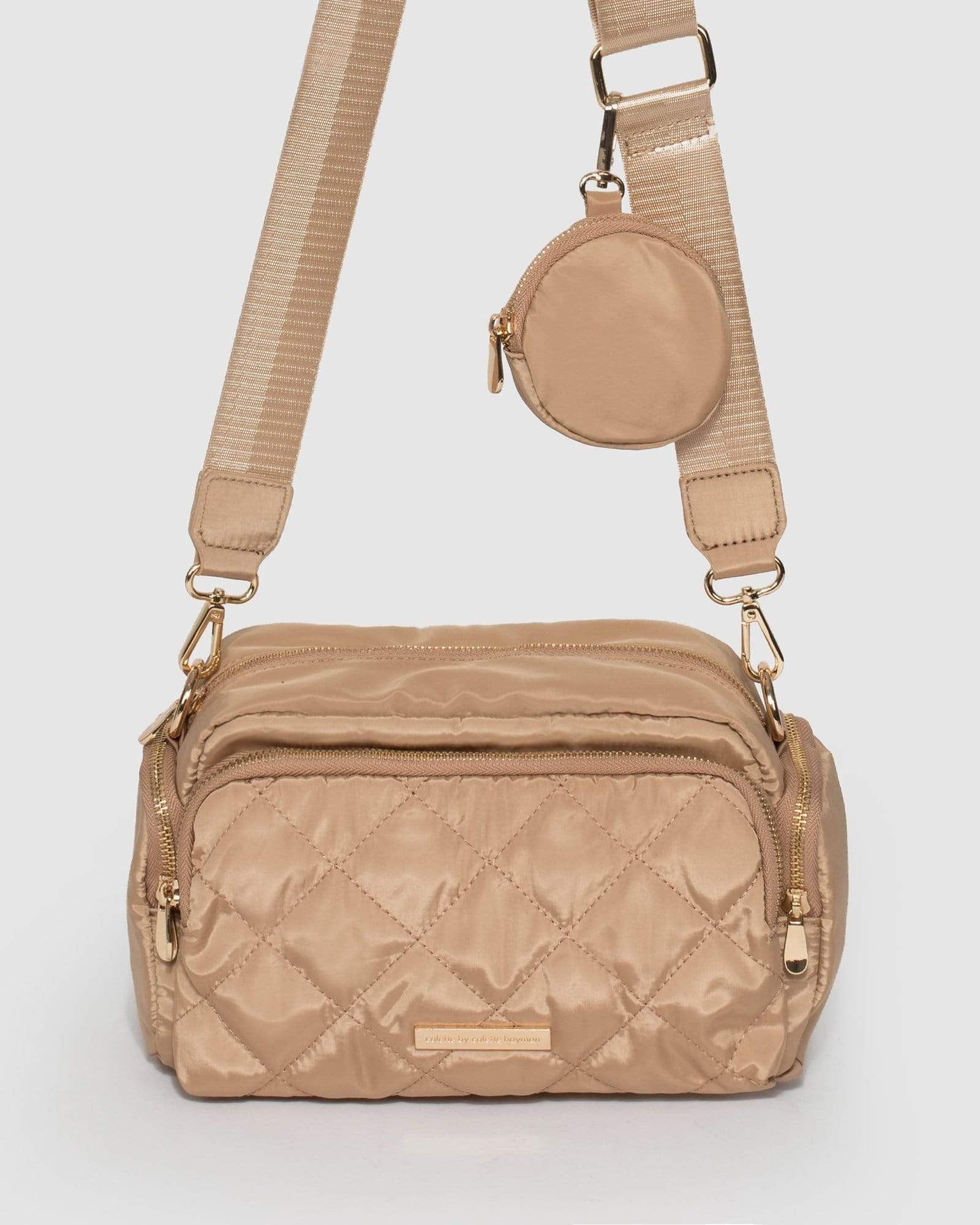 Image of Nude Harper Nylon Crossbody Bag