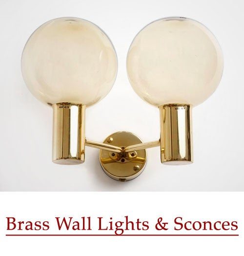 Brass Wall Lights & Sconces