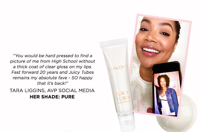 Tara Liggins, AVP Social Media - Her shade: Pure