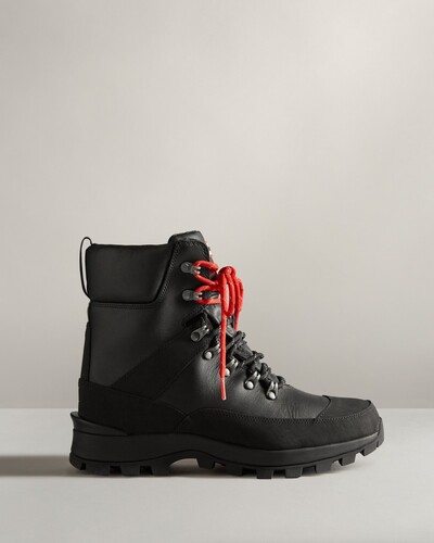 Men's Insulated Leather Commando Boots