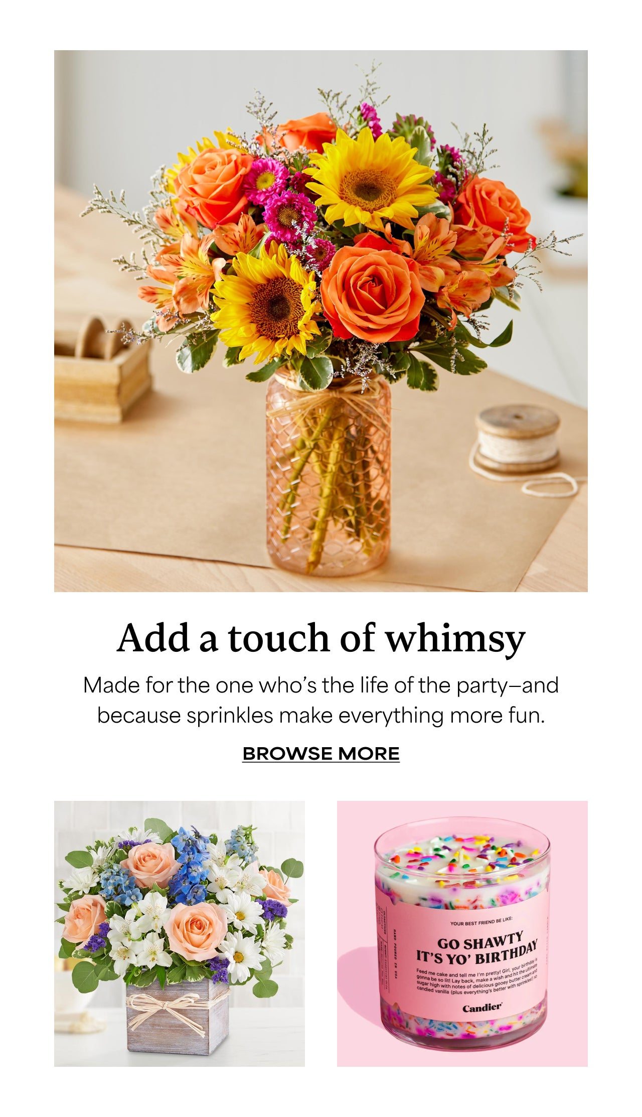 ADD A TOUCH OF WHIMSY