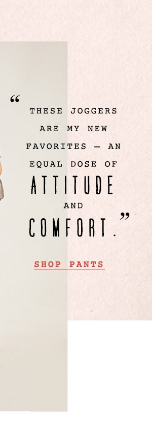 Shop pants.