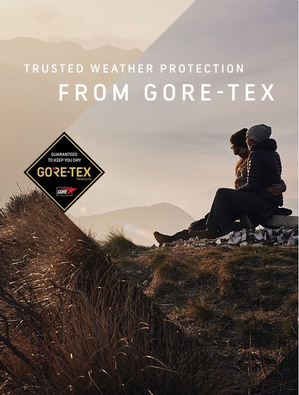 Trusted weather Protecction from Gore-Tex