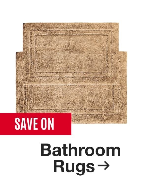 Save On Bathroom Rugs