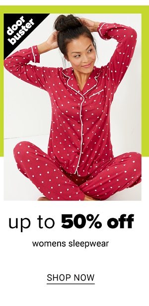 Up to 50% off Select Sleepwear featuring Crown and Ivy - Shop Now