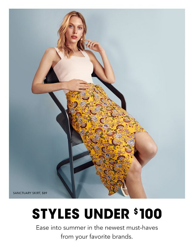 STYLES UNDER $100