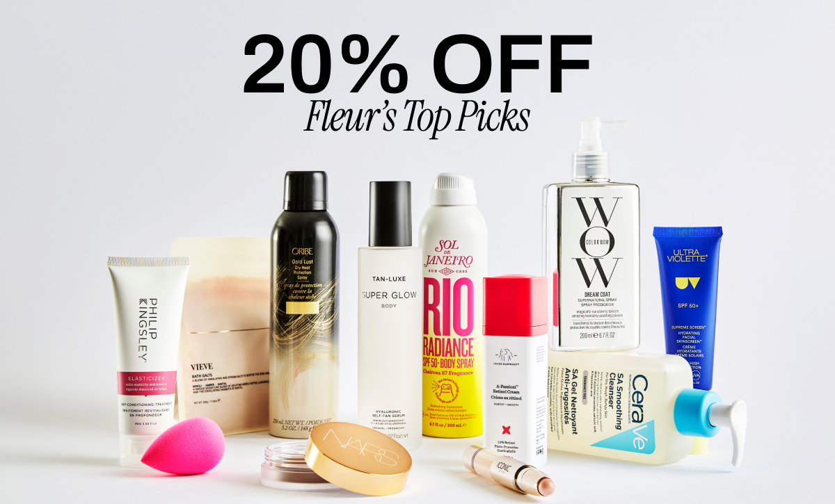 20% OFF FLEUR'S TOP PICKS