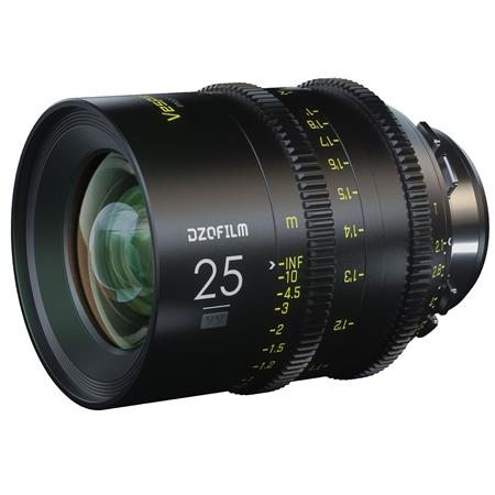 DZOFILM Vespid Prime 25mm T2.1 Cinema Lens for Full-Frame/ Vista Vision Camera, PL-Mount