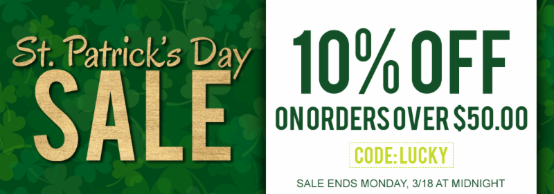 St. Patrick's Day Sale