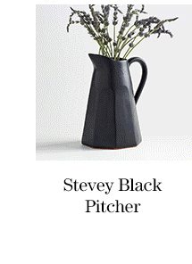 Stevey black pitcher
