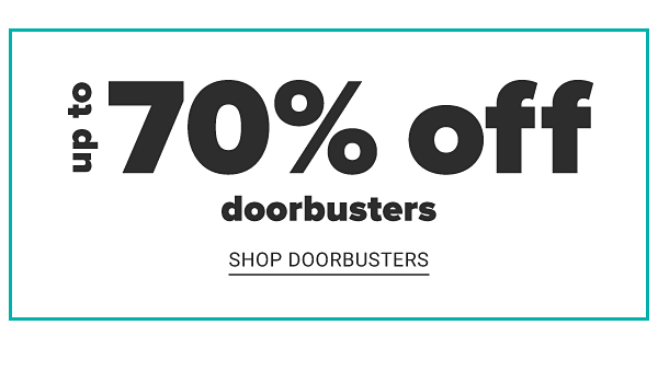 Fall Fashion Sale - Up to 70% off Doorbusters - Shop Doorbusters