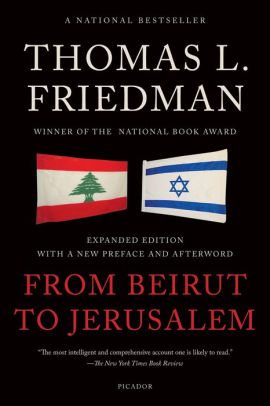 BOOK | From Beirut to Jerusalem by Thomas L. Friedman