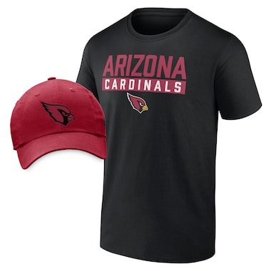  Fanatics Black/Cardinal T-Shirt & Ad...