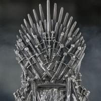 Iron Throne Phone Cradle Pewter Collectible by Royal Selangor