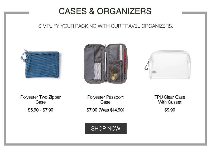 Shop Cases and Organizers
