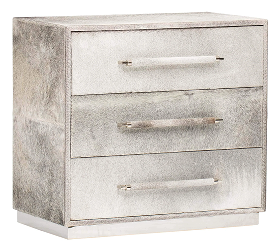 Parkin Cowhide Nightstand
