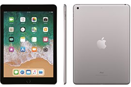 Apple iPad (5th Generation) 9.7 Retina Display 128GB Wi-Fi Tablet (Silver or Gold)