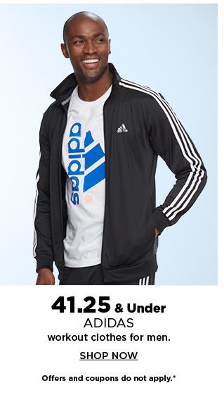 41.25 and under adidas workout clothes for men. shop now.