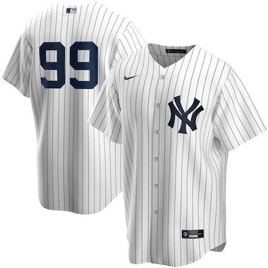 Nike Aaron Judge New York Yankees White Home 2020 Replica Player Jersey